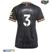 Ženski Nogometni dresi Aston Villa Victor Lindelof #3 Gostujoči 2026-27 Kratek Rokav